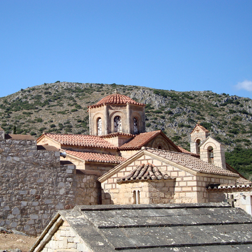 Ayia Moni Monastery Set in the Hills of Paphos
