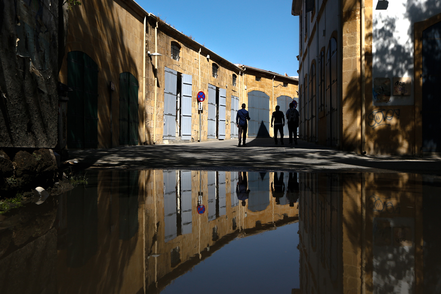 Walking along the Buffer Zone in Nicosia